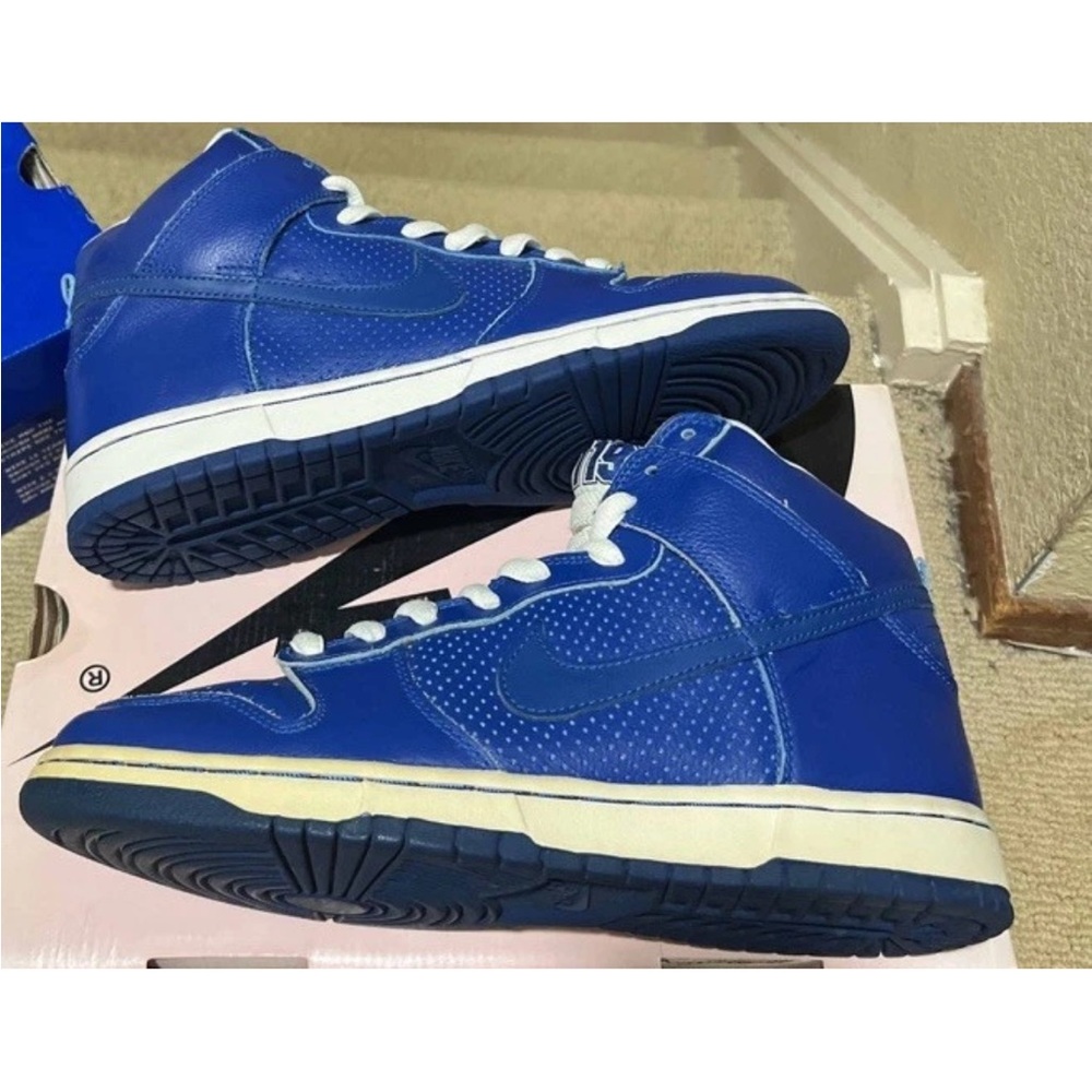 Nike Dunk SB High "T-19" Royal Blue size 9.5 (305050-441)